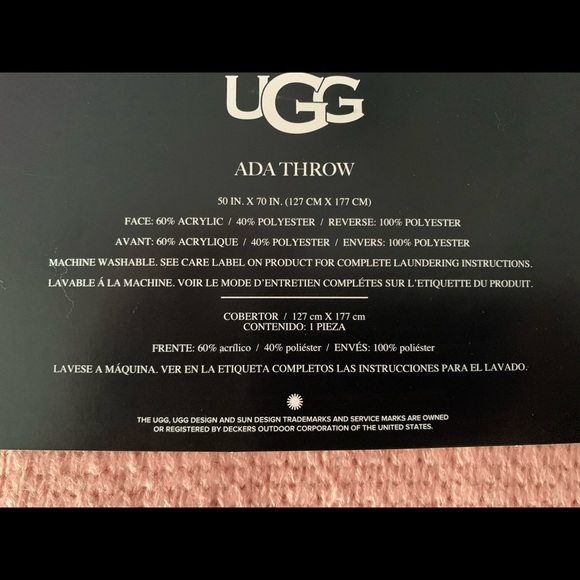 UGG Throw blanket - Picture 6 of 6